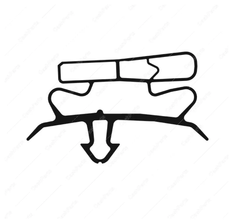 Gsk176 Door Gasket 26-1/2In X 26-1/2In Black