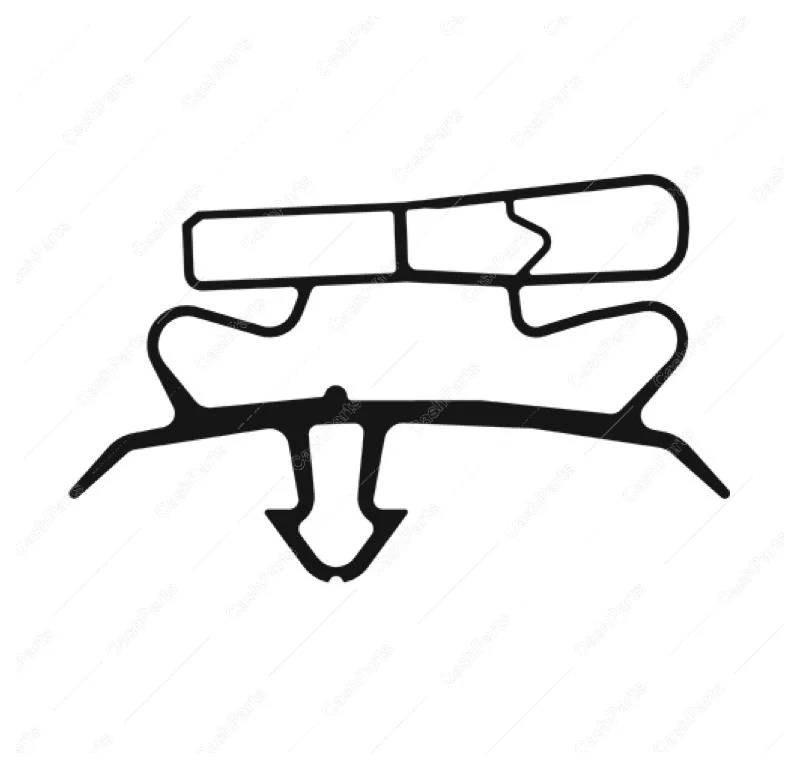 Gsk150 Door Gasket 23-5/8In X 23-5/8In Black