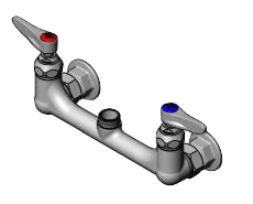 TSB031 Wall Mount Faucet 8" Centers