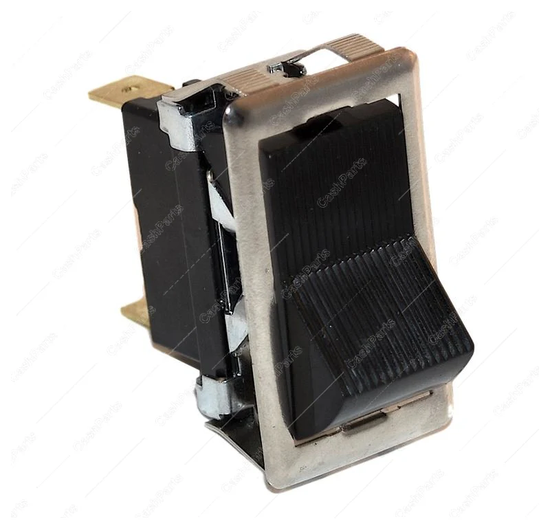 Sw027 Black Rocker 10A 250Vac 15A 125Vac 3/4Hp Dpst