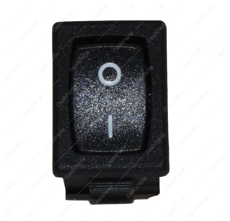 SW046 Black Rocker 6A 250Vac SPST