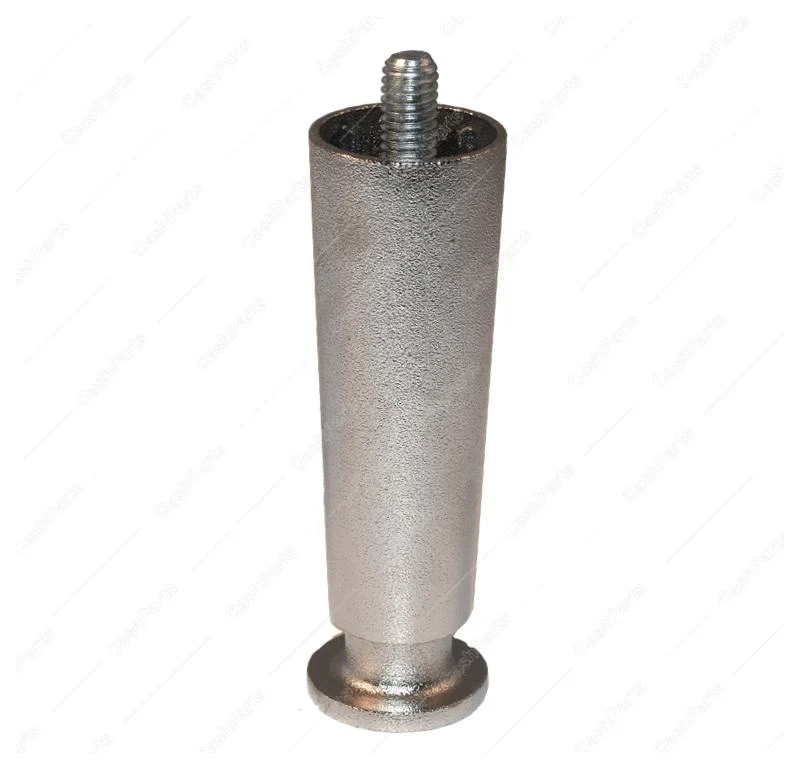 Hrdwr154 Die Cast Zamak With Nickel Plated Matte Finish 4In Leg