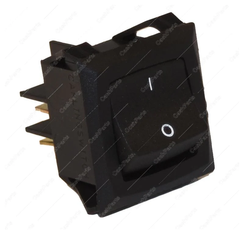 Sw288 Black Rocker 20A 125Vac 15A 250Vac