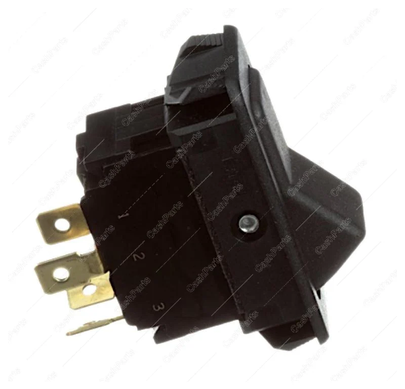 Sw279 Black Rocker 20A 125-277V Dpst