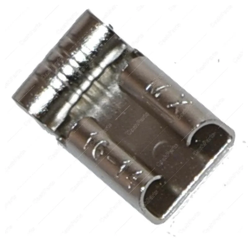 Mlx016 1/4In Flat Female Push-On, 90 Wire Gauge 14-16