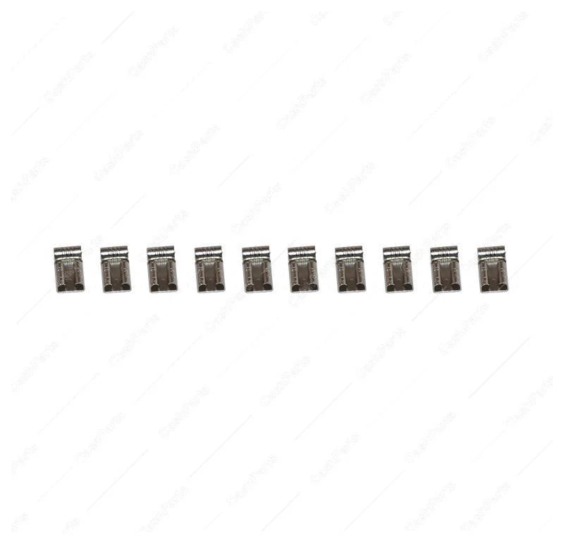 Mlx016 1/4In Flat Female Push-On, 90Flag.Wire Gauge 14-16