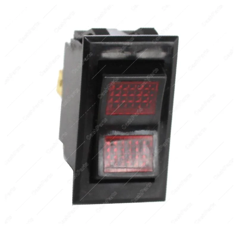 Sw226 Red Lighted Rocker Switch
  10A 250V, 15A 125V
  Spdt