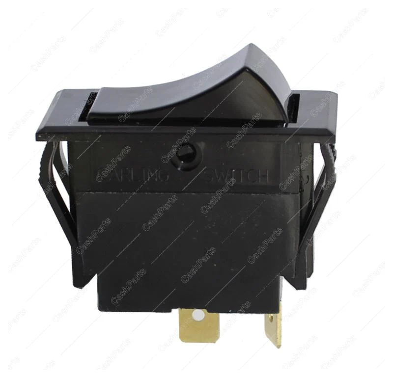 SW230 Black Rocker Switch, 20A, 250V, ON / OFF