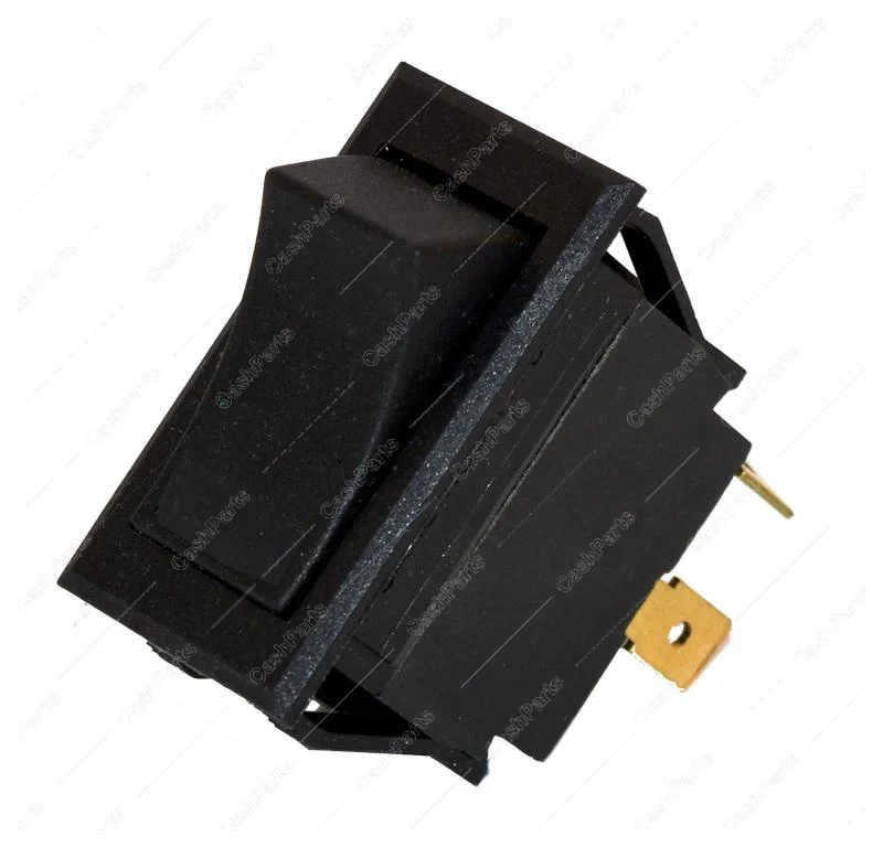 Sw233 Black Plastic Rocker Switch 15A 125V, 10A 250V Spst