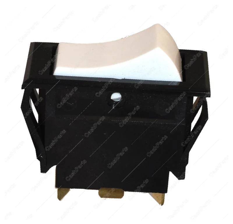 Sw239 Black & White Plastic Rocker Switch 6A 125V, 3A 250V Spdt