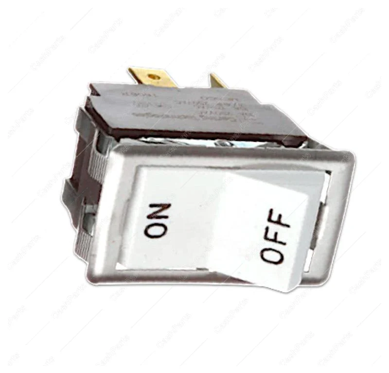 Sw245 Black & White On/Off Rocker Switch 15A 125V, 10A 250V Dpst