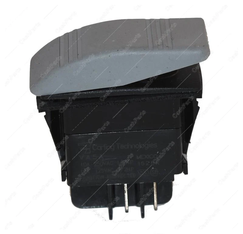 Sw260 Gray Rocker 10A 250Vac 15A 125Vac Dpst