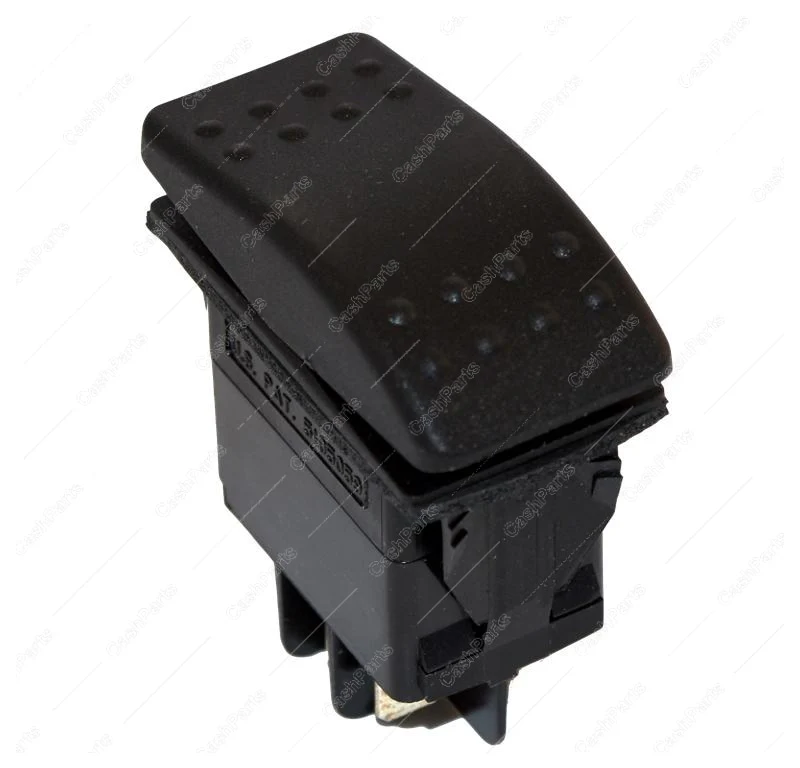 Sw264 Black Rocker 10A 250 Vac 15A 125 Vac Dpdt