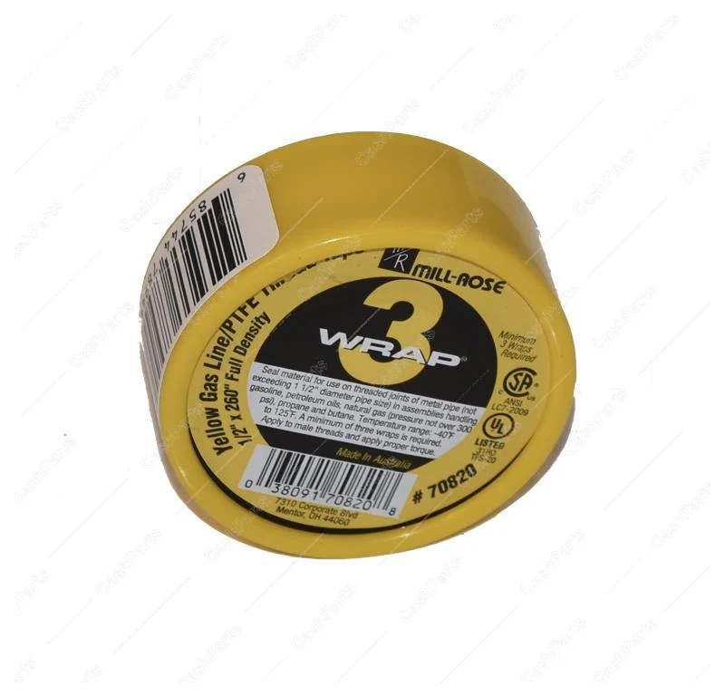 Vlv323 Ptfe Tape (Yellow)