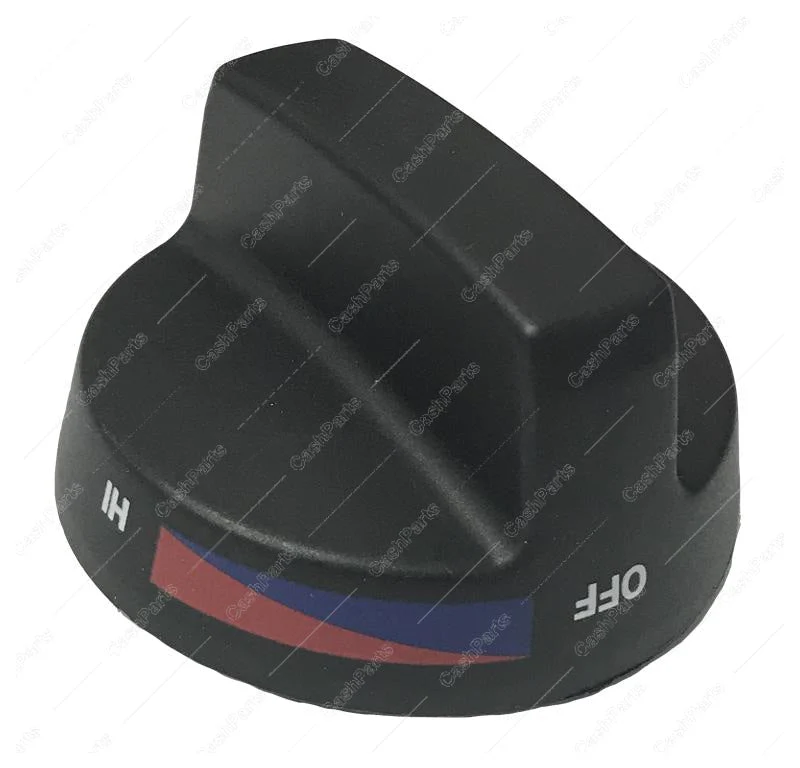 Kn258 Black Plastic KnobOff - Hi
