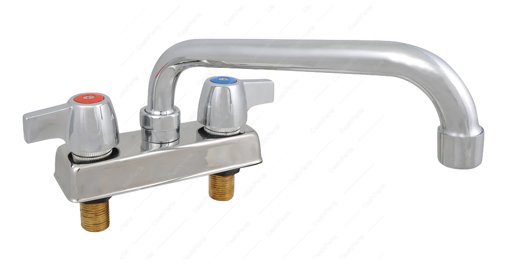 BWP045 Faucet, 4" On Centers Deck Mount
