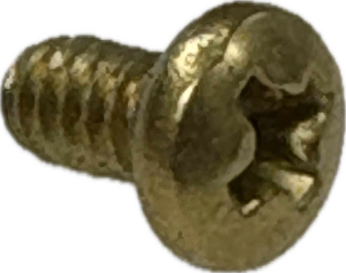 MLX164 Thermostat Screw, Brass Phillips