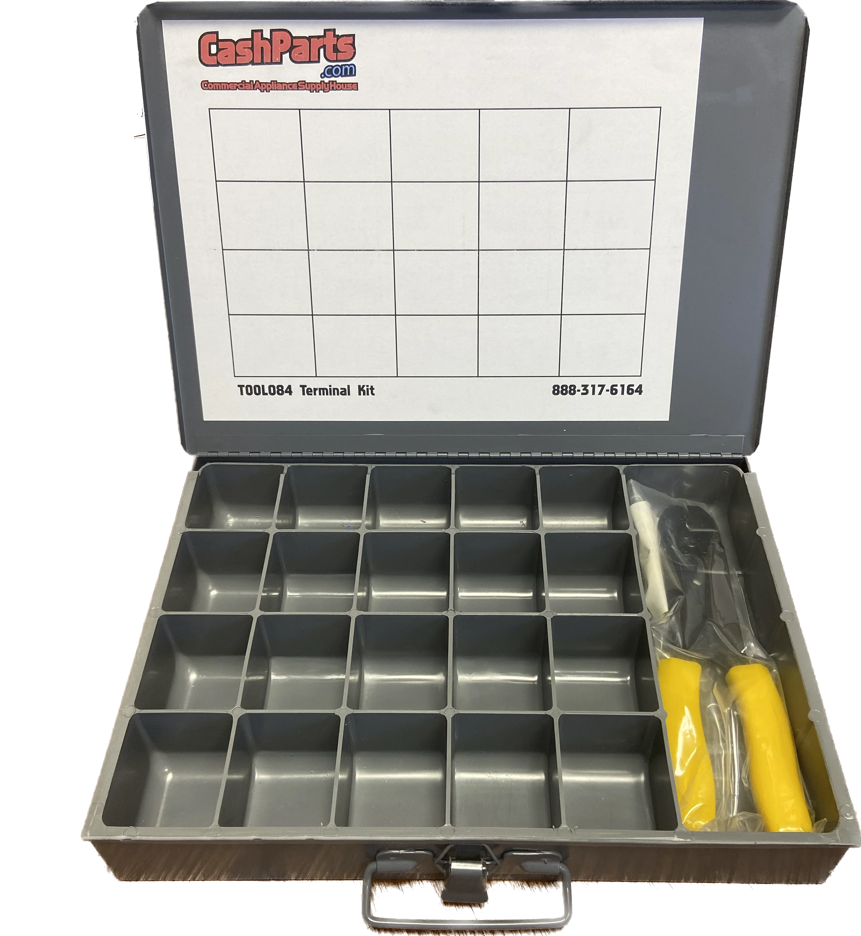 TOOL084 Metal Box for terminals with Crimping Tool