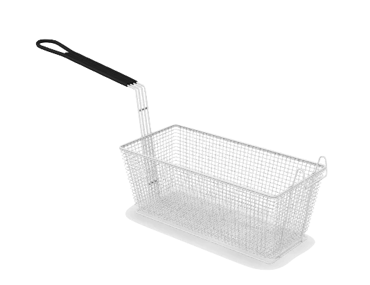 HRDWR550 Fryer Basket, 12-7/8" x 6-1/2" x 5-3/8"