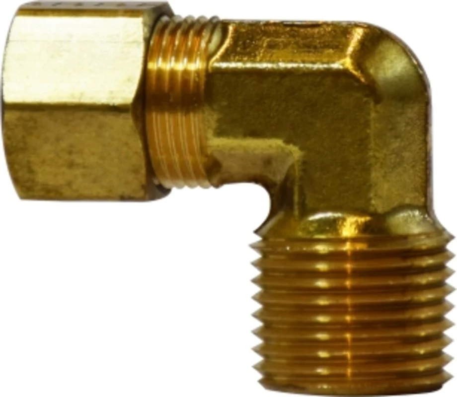 VLV697 Elbow, 1/4" Compression x 1/2" MPT