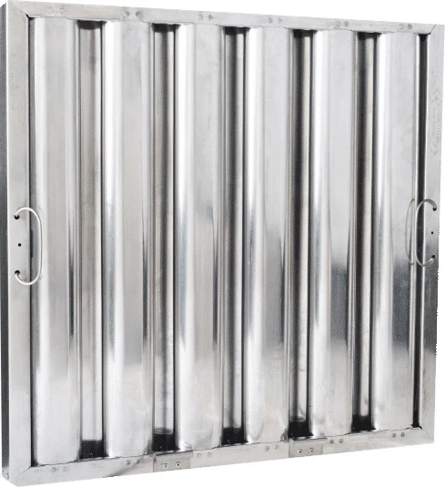 HRDWR622 Baffle Filter, SS, 20"x 20" x 2"