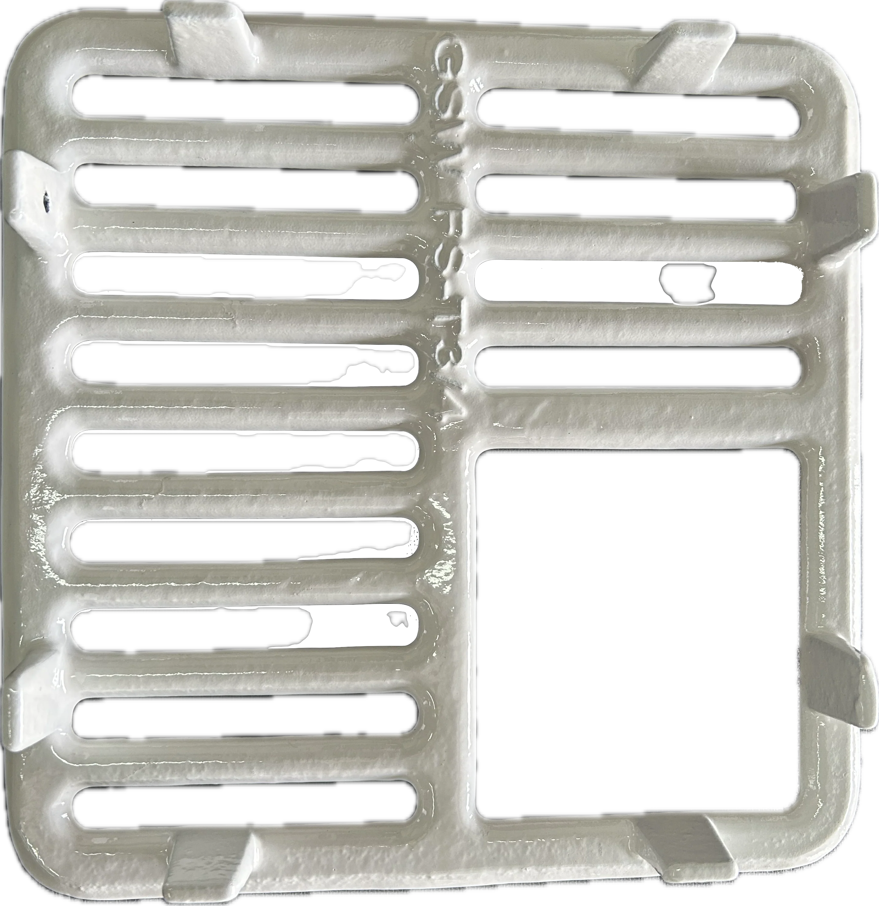 HRDWR636 Floor Grate, 1/4 open