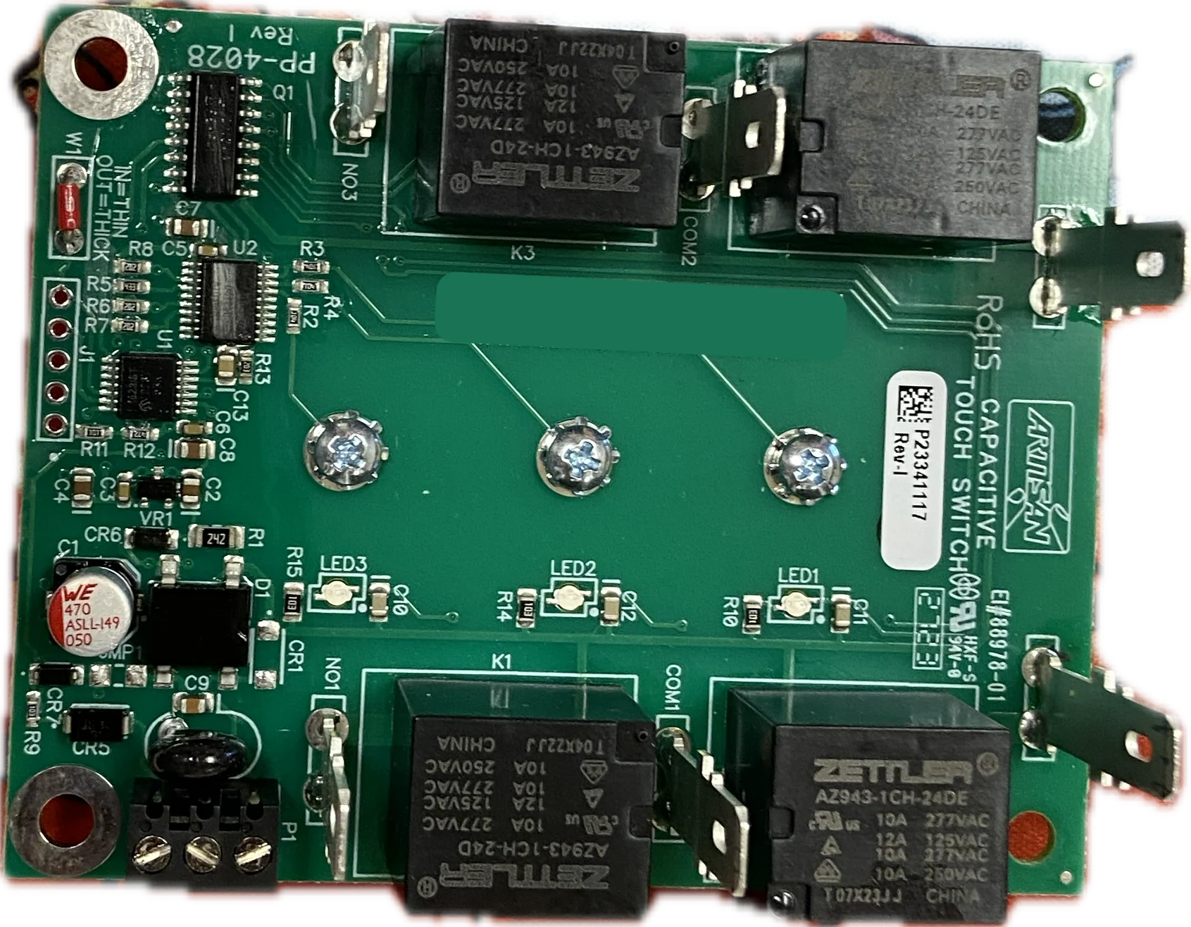 CNTRL116 Switch, 3 button touch - Image 2
