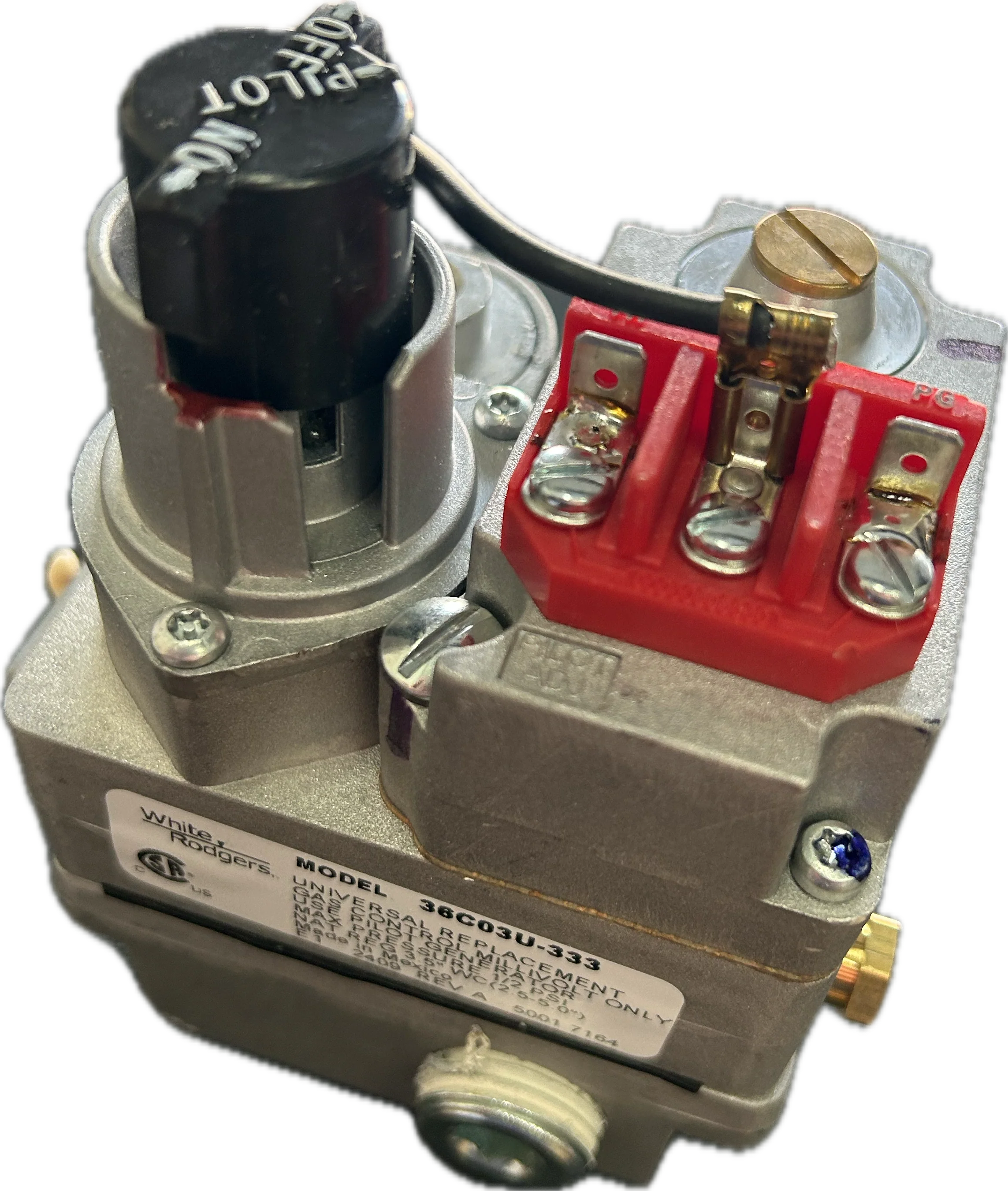 VLV738 Gas Valve, NAT, 750MV