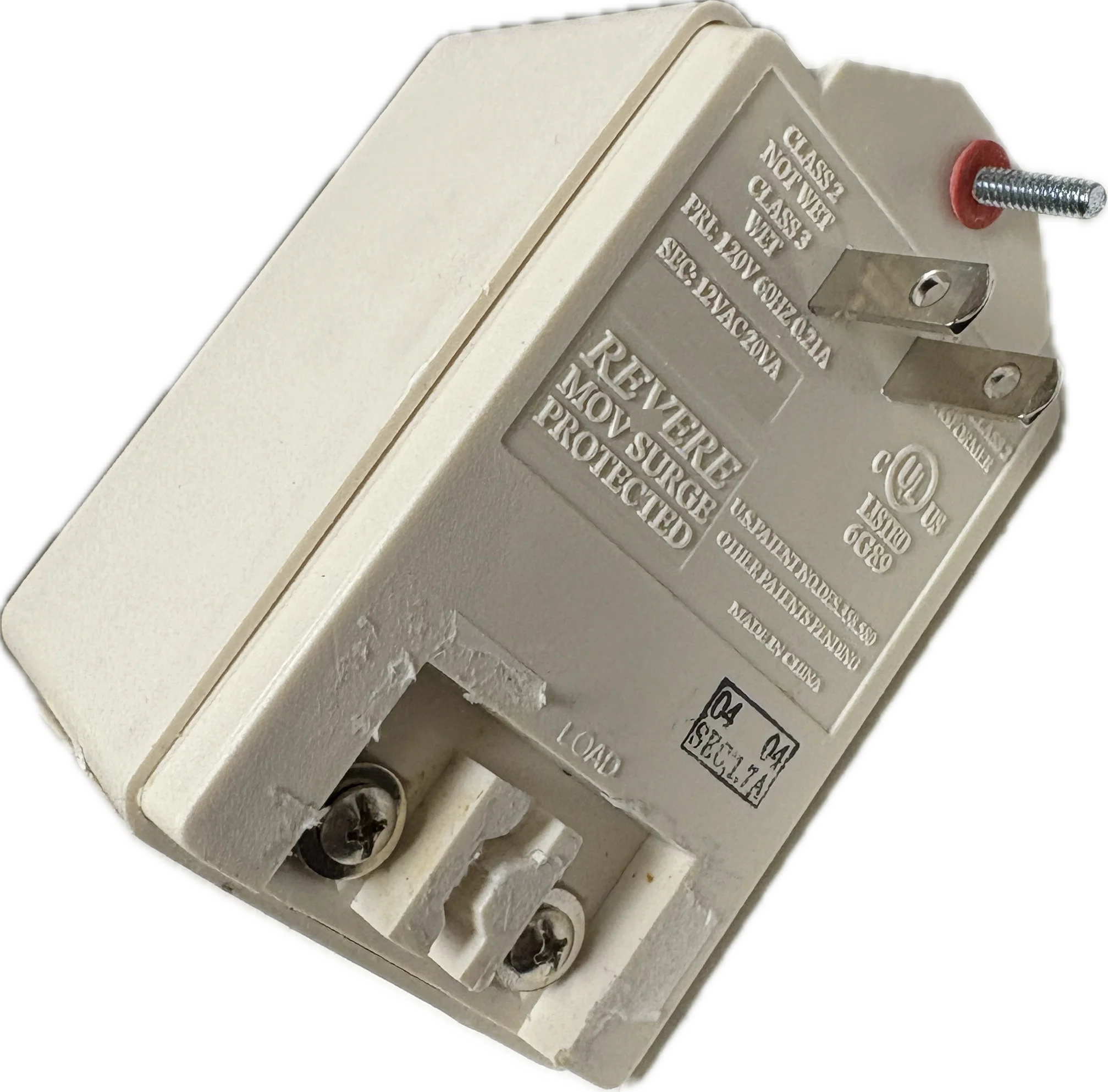 TFRMR044 Transformer, Wall Control