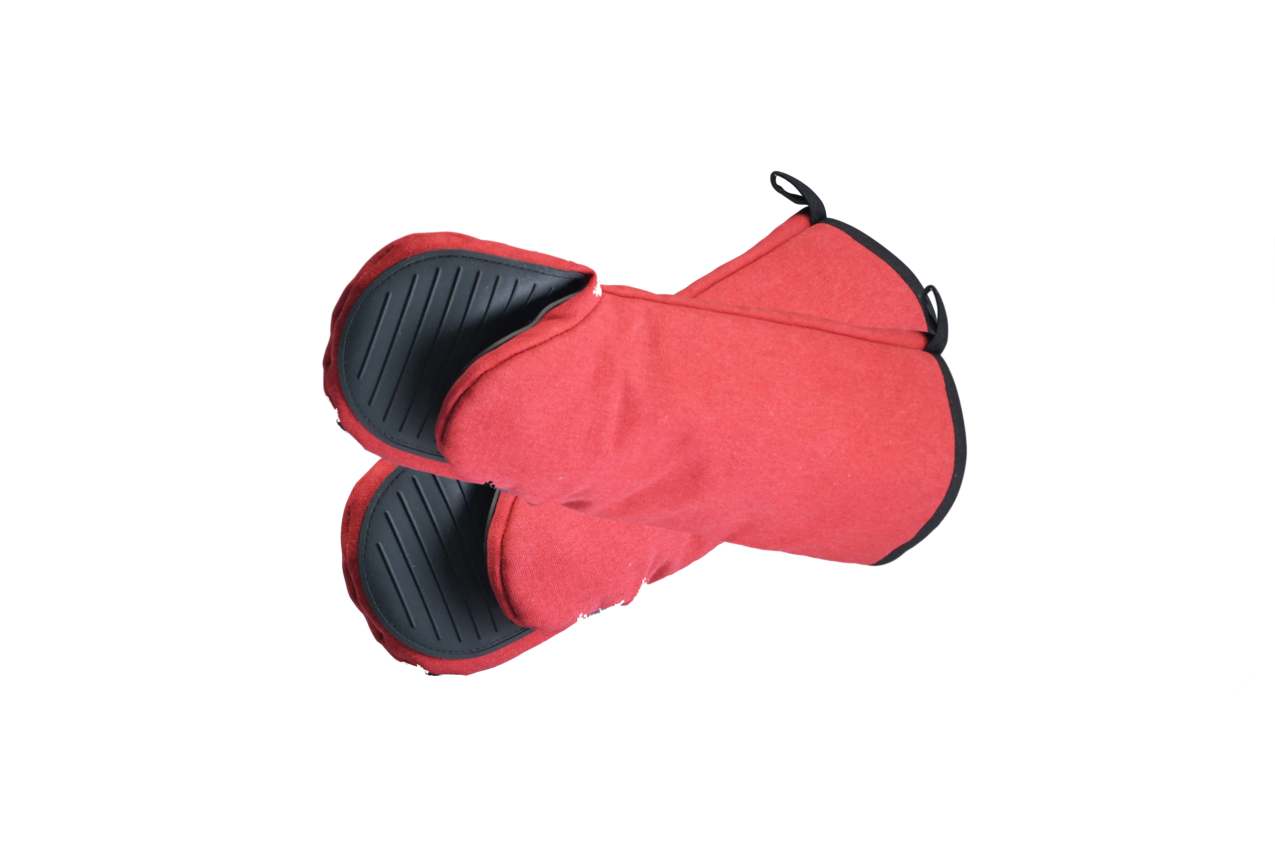 TOOL112 Commercial Oven Mitt, Red 14" - Image 2